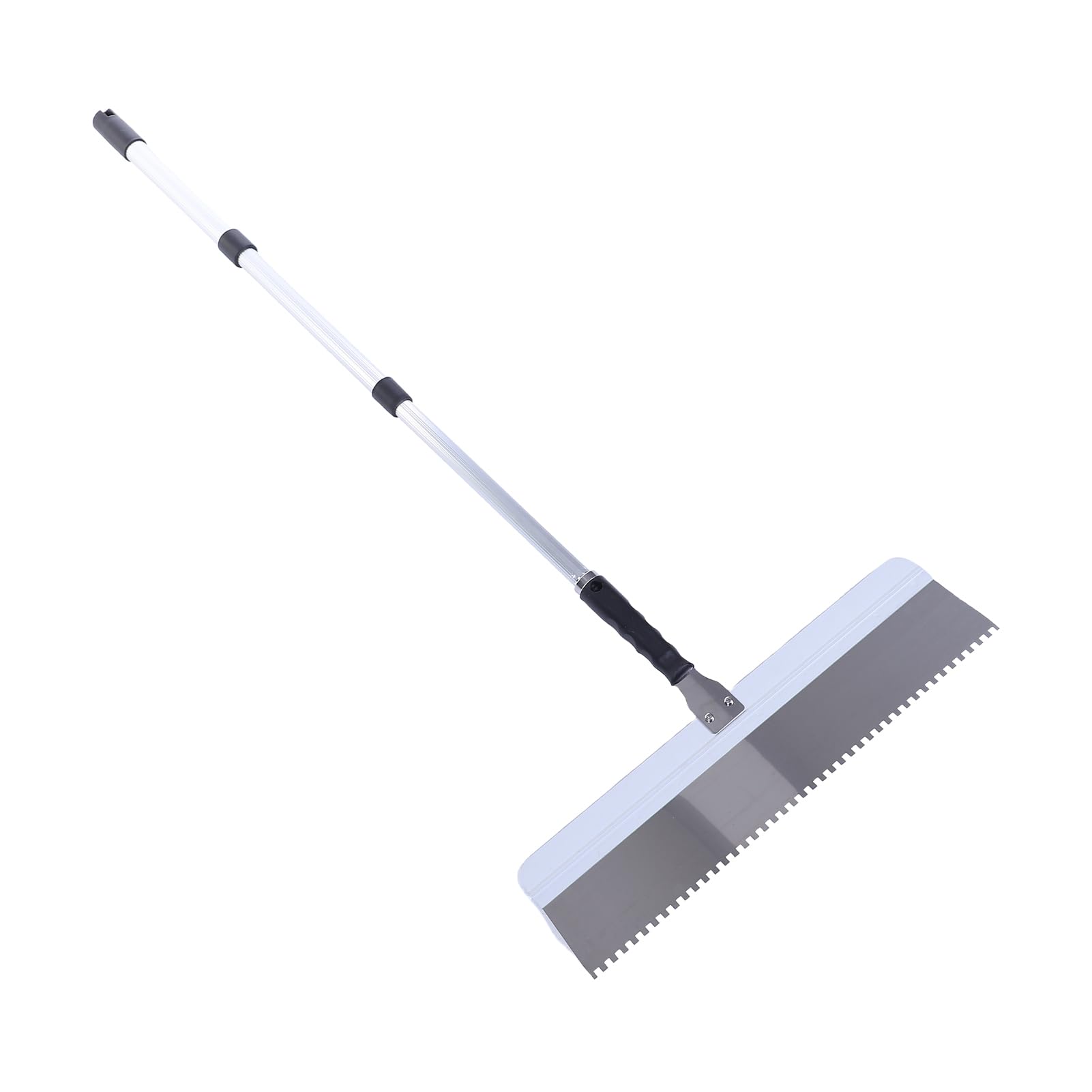 Juego de Espátulas para Masilla, Cuchillas de Acero Inoxidable, Espátula para Paneles de Yeso con Barra de Extensión de Aluminio de 3 Secciones y Bolsa de Almacenamiento para Trabajos de
