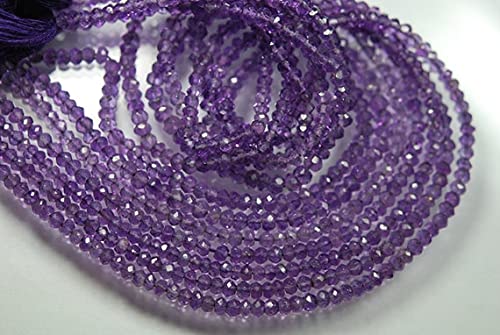 Améthyste du Brésil de qualité supérieure en rondelles pour haute joaillerie