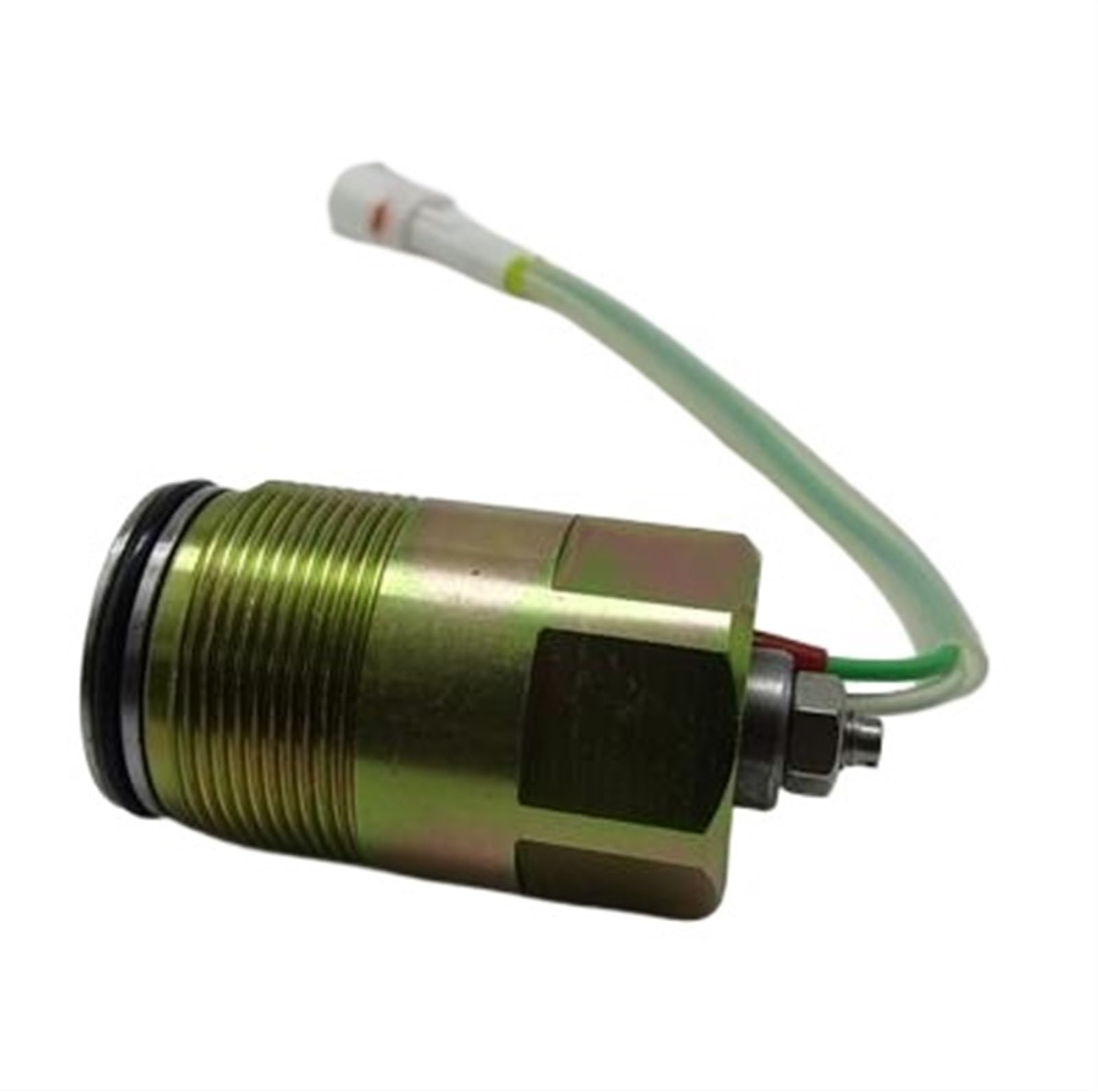 Zbbladm One Color 2436U1453s8 2436R884f1 2436R884f3 Hydraulic Pump Solenoid Valve For Excavator Sk100 Sk120 Sk200 Sk210 K220 Sk250-3 -5(Whiteplug With Screw)