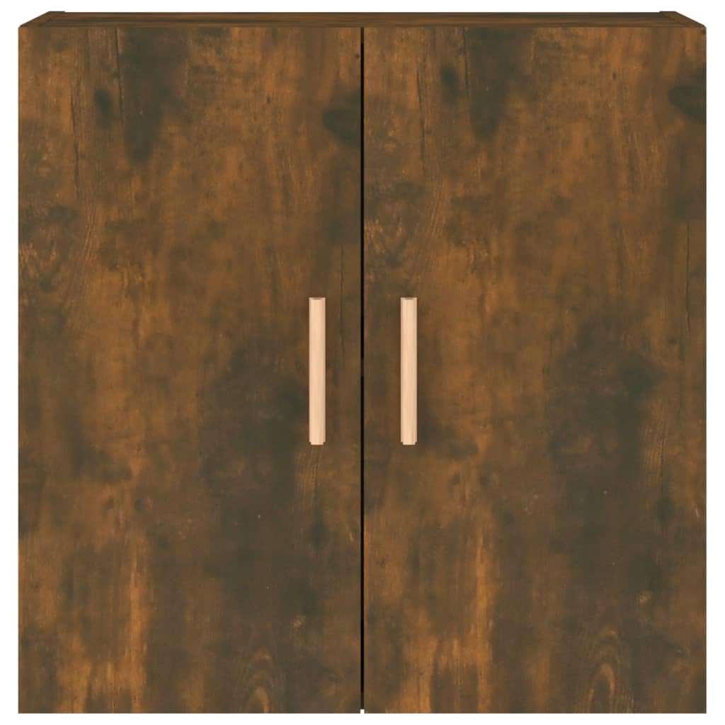 vidaXL Armario de Pared Mueble Almacenaje Colgante para TV Estante Flotante Salón Casa Decoración Madera Contrachapada Color Roble