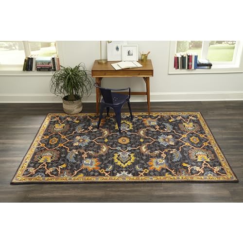 Image of Hand Tufted Premium Rug Premium Wool Carpet for Living Room Bedroom and Hall Size 5x8 Feet Color Multi
