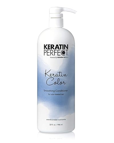 Keratin Perfect Acondicionador suavizante de color Para cabello tratado con color suaviza y protege Prolonga el tratamiento de queratina Sin Keratin Perfect Acondicionador suavizante de color Para cabello tratado con color suaviza y protege Prolonga el tratamiento de queratina Sin