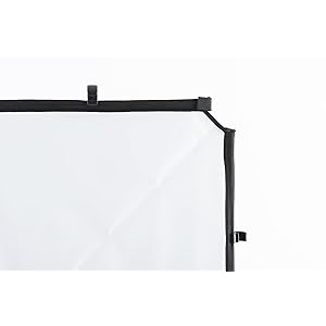Manfrotto LL LR82206R Skylite Rapid Grosse Stoff - 2 x 2 m, Sunfire/Weiss