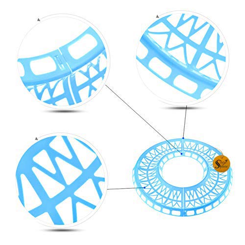 Sage Square Portable Pet Training Runway Cum Jogging Cum Exercise Track for Hamster/Dwarf/Gerbil/Mice/Mouse (Blue) (Ball Not Included) 2