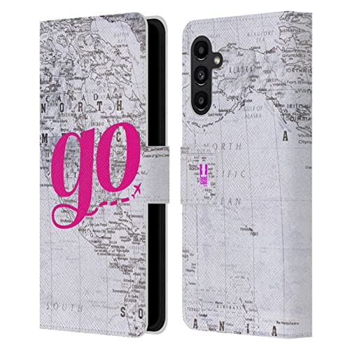 Étui en cuir Samsung Galaxy A13 5G Head Case Designs aux finitions soignées