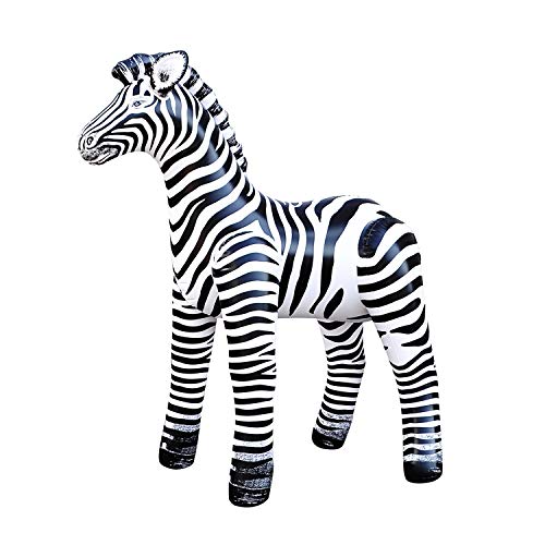 Jet Creations Inflatable Zebra Great For Safari Baby Showers & Zoo Themed ChildrenS Parties Photo Prop Stuffed Animal 56