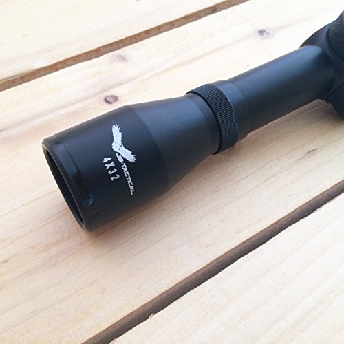 Ottica JS Tactical 4X32 Lungo Full Metal Black Reticolo A Croce (JS-4X32LUNGO)
