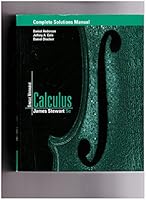 Complete Solutions Manual Single Variable Calculus 0495012327 Book Cover