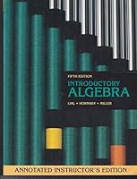 Introductory Algebra, 5th Edition, Annotaed Instructor;s Edition 0673469522 Book Cover