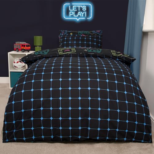 OHS Kids Double Duvet Set Gaming Bedding - Image 3