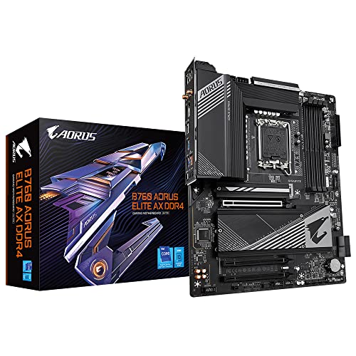 PLACA MAE B760 AORUS ELITE AX DDR4 WIFI SOCKET INTEL LGA1700 14ª ...