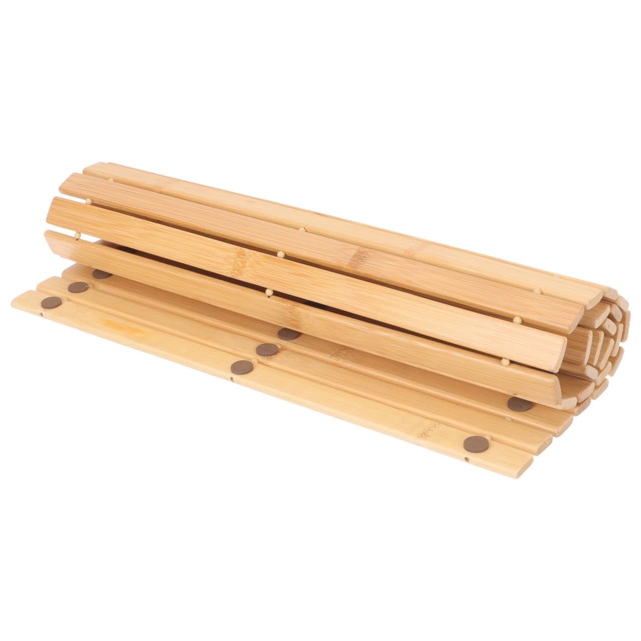 Ipetboom Tappeto Assorbente Antiscivolo Bambù e Marrone in Bagno Elegante Housewarming Funzione Regalo per Camera da Letto