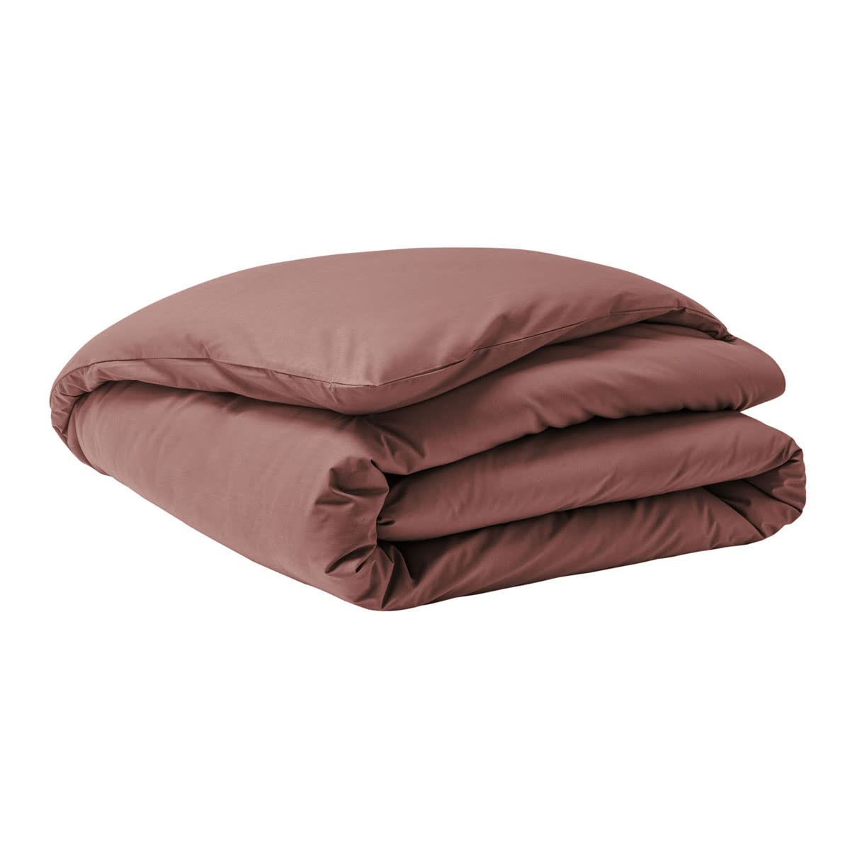 Royal Line Plain Cotton Percale Duvet Cover 240 x 200 cm Essix, Pink - Image 2