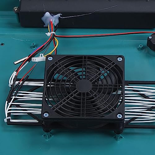 Inkubator, Vollautomatischer Hühnereier-Inkubator, 9–35 Eier, Inkubator mit Effizienter LED-Beleuchtung, Brutmaschine für Hühner, Gänse, Enten, Tauben, Wachteln, Vögel (EU-Stecker 220 V 64 Eier)