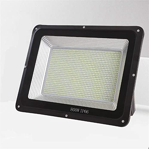 MFLASMF Proiettore da casa, faretto da Giardino per Esterni ad Alta Potenza Luce di proiezione Impermeabile da Cantiere IP66/65, Luce da Lavoro Ricaricabile (Dimensioni: 800 W)