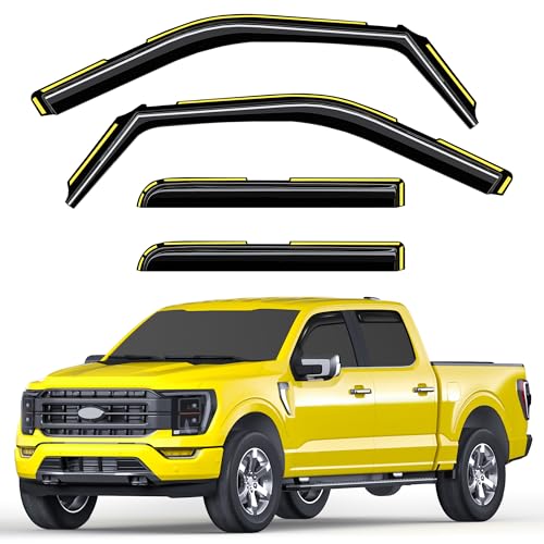 Deejecsun In-Channel Rain Guards