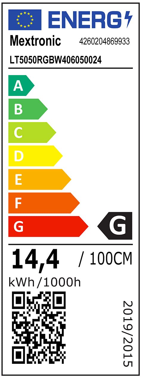 Taśma LED 5050 RGB neutralna biel (4000 K) 72 W 500 cm 24 V IP20