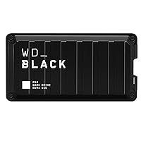 WD_BLACK P50 500GB NVMe SSD Game Drive - SSD speeds up to 2000MB/s works with PC