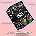 HUAL Permanent Soft Fabric Paint Set, Set of 24 Colors (60ml/2oz) with 5 Brushes, No Heating Needed & Washable Fabric Paint for Clothes, Canvas, T-Shirts, Jeans, Bags, All DIY Projects