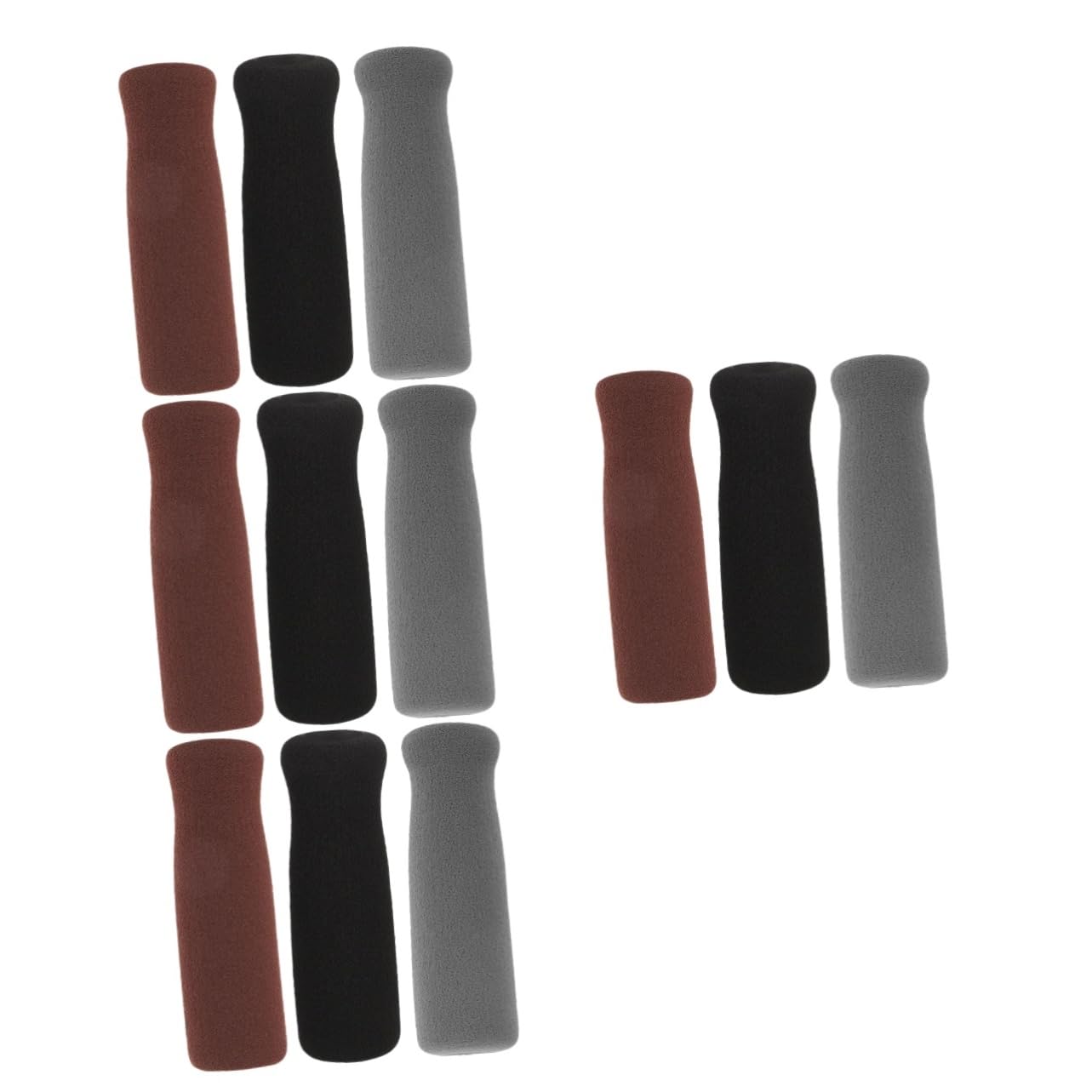 BESPORTBLE Sets Walking Cane Handle Grip Replacement Non-Skid Grips for Elderly Walking Sticks Pcs