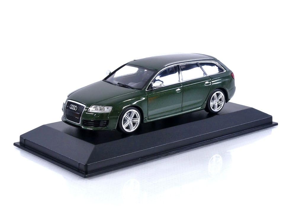 Modèle de collection Audi RS 6 Avant 2007 Minichamps 1/43 vert - 6