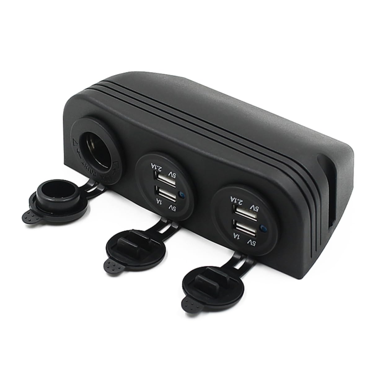 UPKOCH 24v Adaptador De Cargador Mechero De Coche con Puertos USB De Mechero Conexión para Smartphones GPS y Tabletas Instalación Fácil y Material Ignífugo