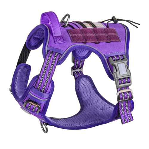 Image of AUROTH Dog Harness for Small Medium Dogs, Tactical No Pull Dog Vest