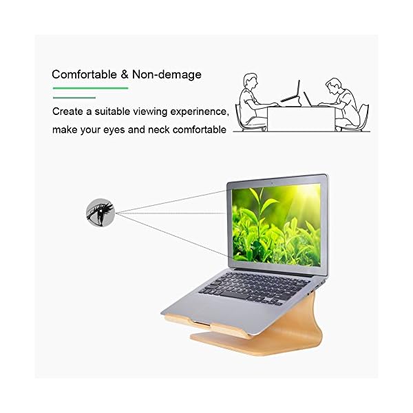 Wooden Cooling Laptop Stand - Image 3