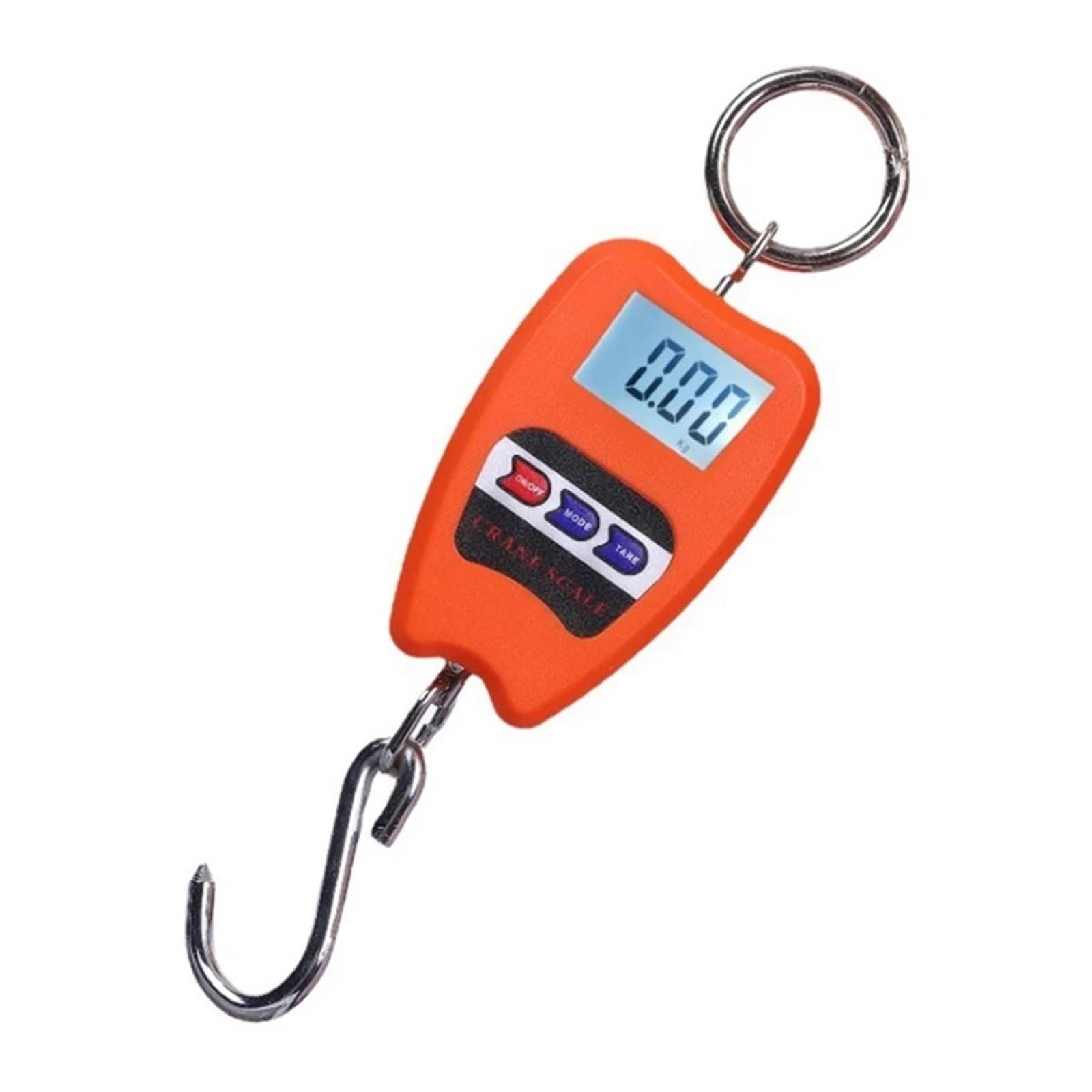 Gqnblvhzupdm Oranje Crane Scale, Crane Scale Industrial Hanging Scales High Accuracy Mini Weighing Compatible W/Farm Fishing Outdoor