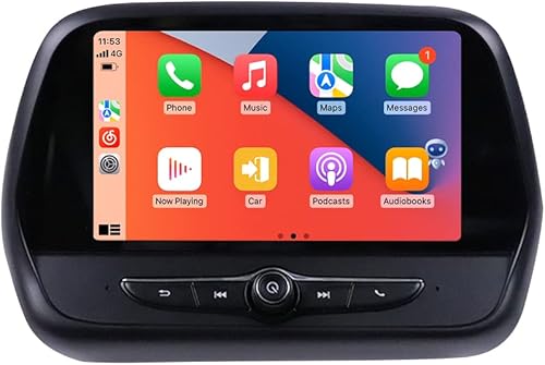 ABUWU Radio estéreo de coche para Chevrolet Camaro 2016 2017 2018 2019 2020, pantalla táctil Android 10.0 de 8 pulgadas, navegación GPS para coche