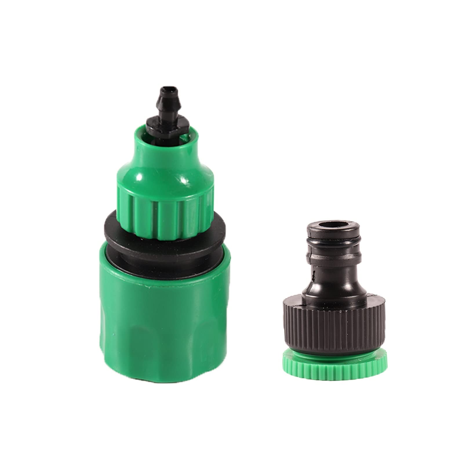 Garten Sanitäranschluss Ein-Wege-Schnellverbinder G1/2 und G3/4 Zoll 1/4 Zoll Schlauch und 3/8 Zoll 50 Stück Set IT121