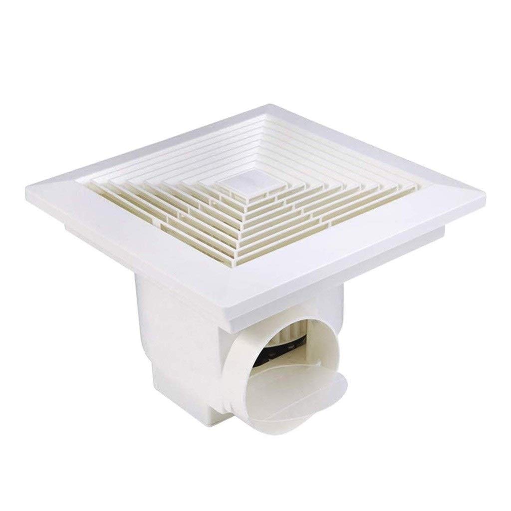 Ventilation Fan, White Square Ceiling Or Wall-Mount, Very Quiet Ceiling Bathroom