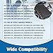 WB31X24738 Griddle Replacement for GE Appliance Gas Range, Stove Top Griddle for GE Range Center JGBS66REKSS JGBS66EEK3ES JGB700SEJ4SS JGB700FEJ2DS JGS760SPSS JGB860FEJ1DS Gas Stoves