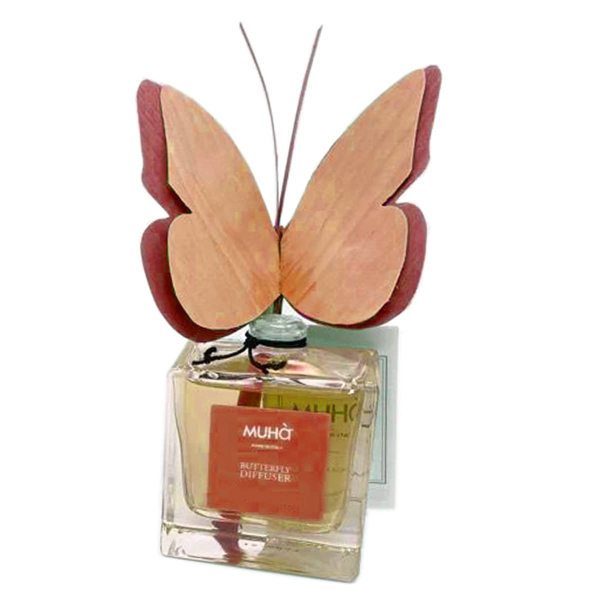 Byour3 - Diffuseur de Parfum d'Ambiance avec Bâton en Bois De Bouleau Désodorisant Parfumeur Arôme Essence Longue Durée Maison Salle De Bains Bureau Armoire (Agrumes Méditerranéens, 150 ML)