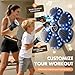 Beyn Music Boxing Machine with 1 Pair Glove, 9 Modes (0.5s/Punch),Light-Touch Screen&Bluetooth Sync-For Home Gym,Office Break, Apartment Workout,Reaction Training&Stress Relief,3-Min Wall Installation