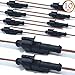 YETOR 1 Pin Connector,Way Car Waterproof Electrical Connector,1 pin Plug Auto Electrical Wire Connectors with Wire 16 AWG Marine for Car, Truck, Boat, and Other Wire Connections.(10 Pack)