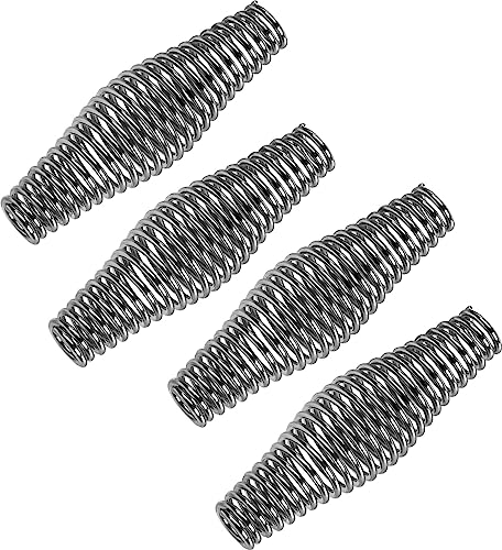 4PCS Stainless Steel BBQ Spring Handles Cool Touch Stove Heavy Duty Barbecue Smoker, Grill, Stove, BBQ Pit Handles