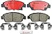 Brembo P28023N Front Disc Brake Pad