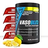 VASOBLITZ by BFF Build Fast Formula | Award Winning Dual Nitric Oxide Pre-Workout | NO3-T® Arginine...