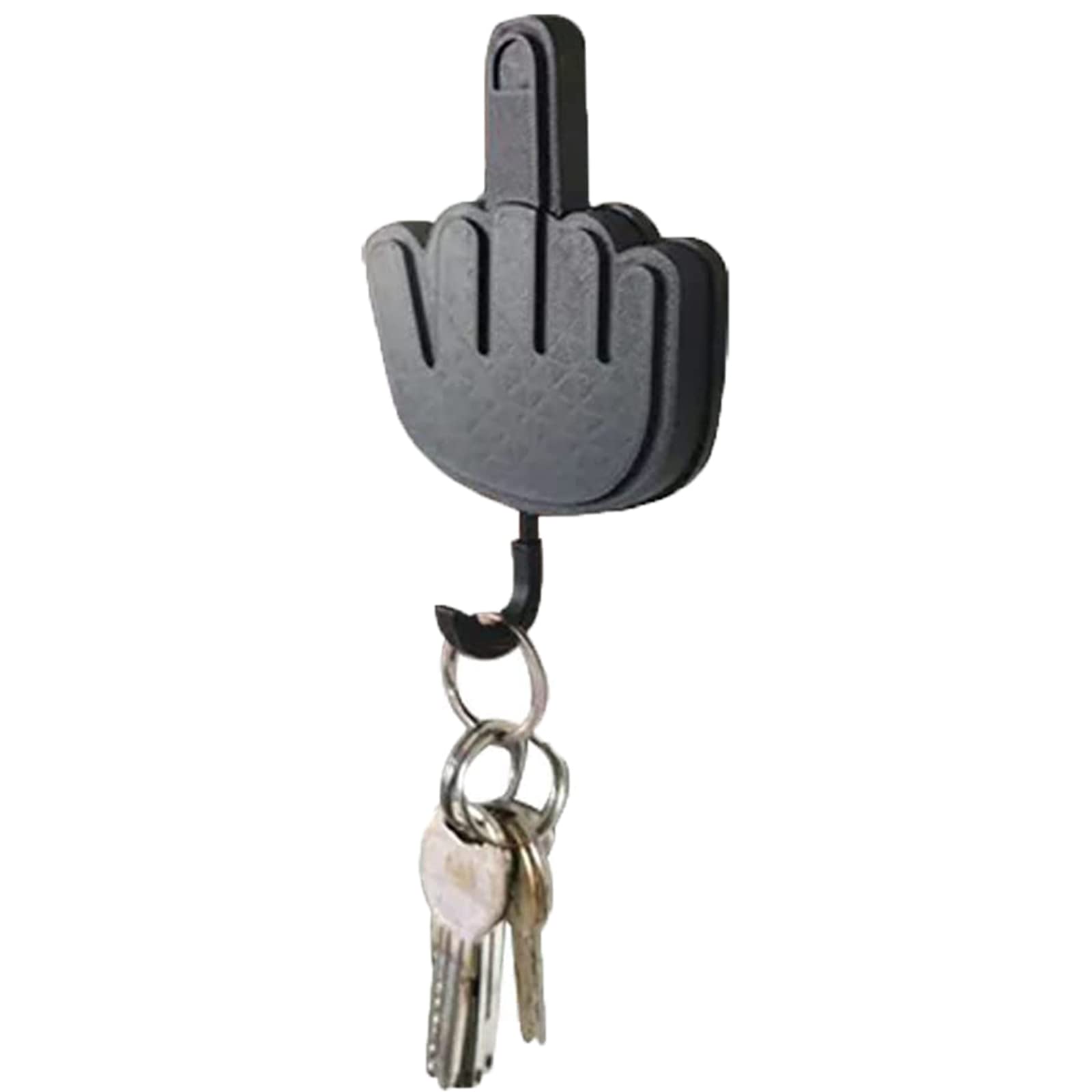 Buy Wushu Middle Finger Key Hanger,Funny Middle Finger Wall Key Hanger