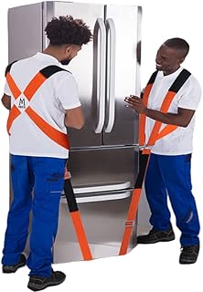 Moving Straps Anti Slip Lifting Straps for Moving Furniture 2-Person Lifting and Moving System for Carry Heavy Furniture, Appliances, Mattresses, Heavy Objects up to 800 lbs