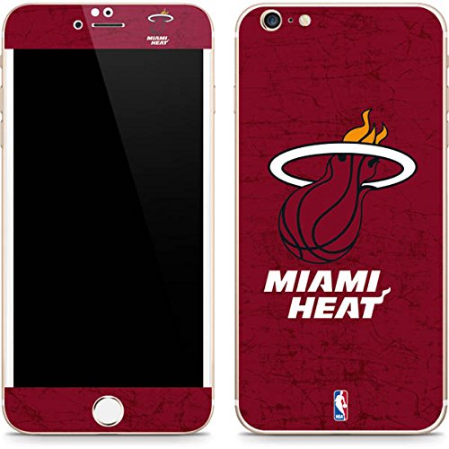 Skinit Decal Phone Skin Compatible with iPhone 6/6s Plus - Officially Licensed NBA Miami Heat Red Primary Logo Design