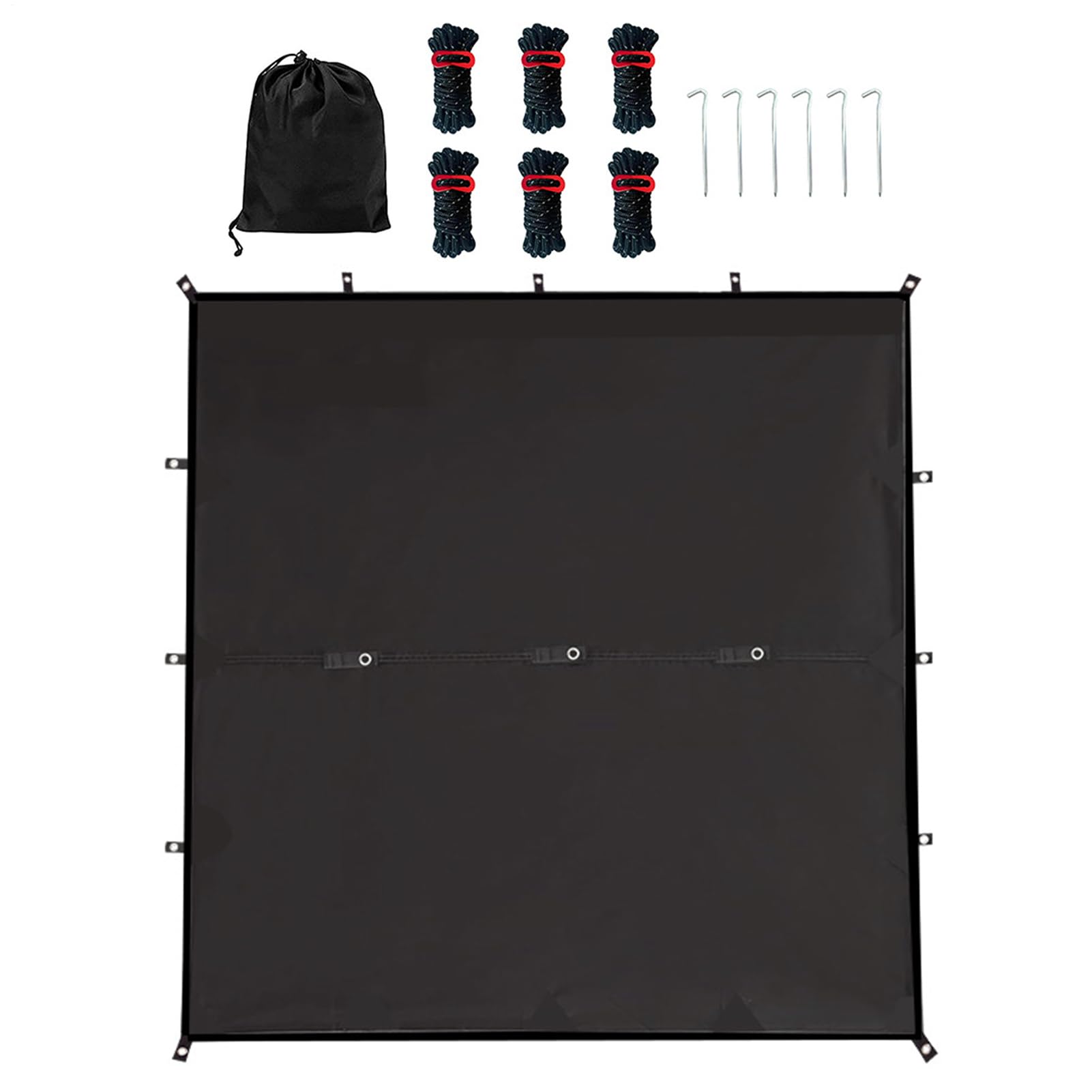 Mata podłogowa kempingowa, wodoodporny dywan namiotowy, przenośne arkusze uziemiające, wielofunkcyjne akcesoria turystyczne do aktywności na świeżym powietrzu