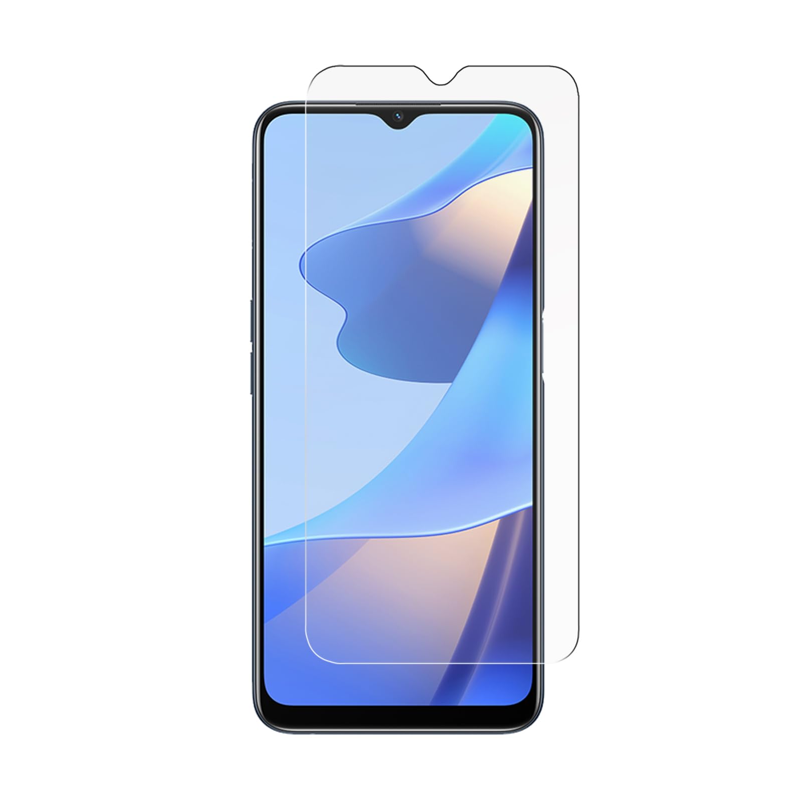 100X Protector Pantalla para Oppo A16 | Cristal templado movil | Antiarañazos | Antihuellas | Dureza 9H | Ultra fino | Ultra Transparente | Ultra Resistente