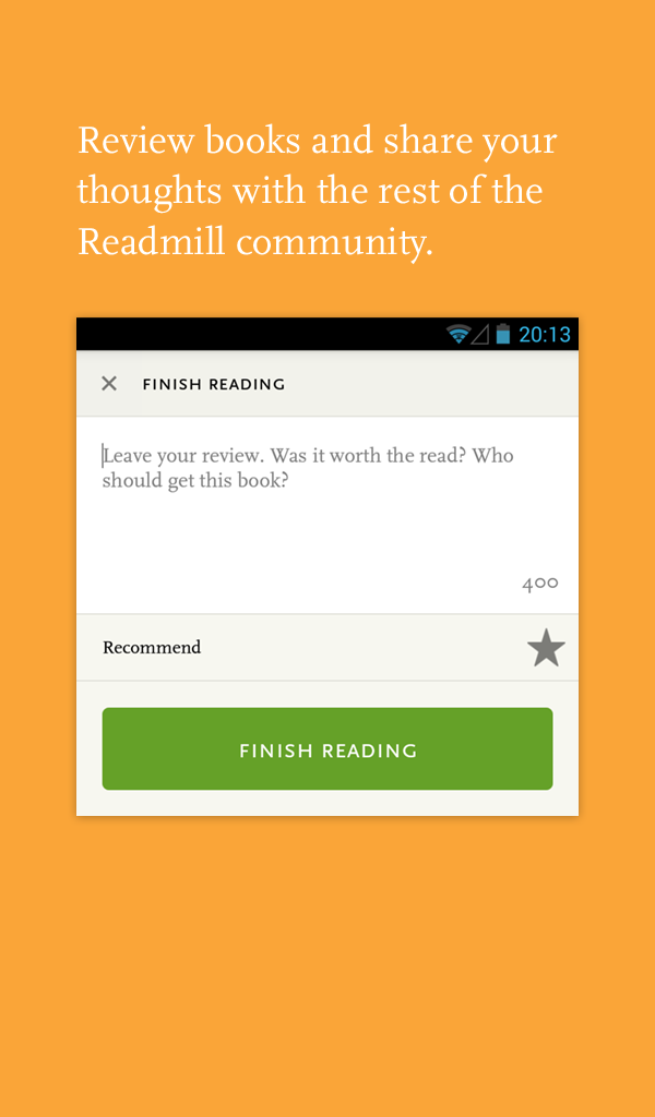 Readmill - book reader for ePub: app su Amazon Appstore
