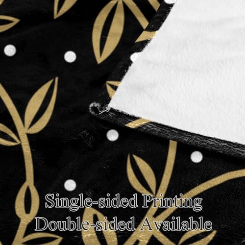 Couverture microfibre douce fleurie pour réchauffer vos soirées fraîches