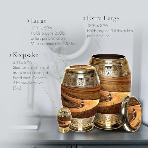 Image of Motorcycle Cremation Urns for Human Ashes Adult Male Urns for Ashes