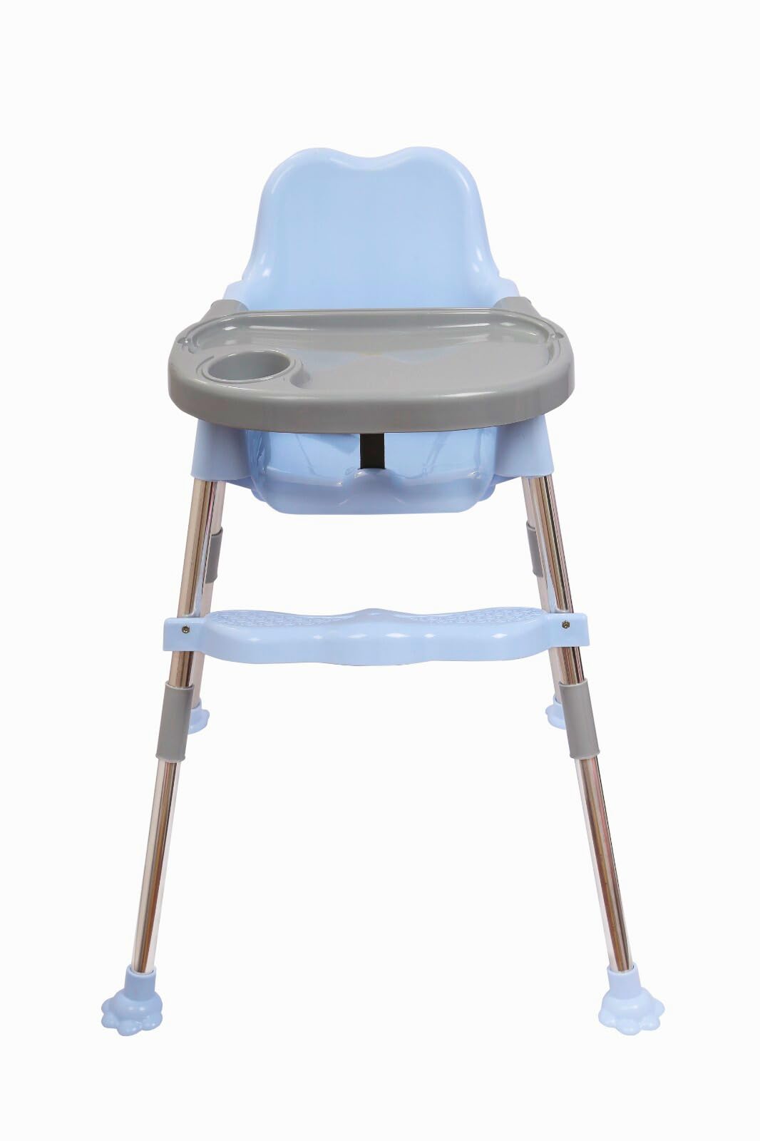 My Giraffe 3 in 1- Easy to Clean Bobo Blue Baby Dining Chair with Footrest and Tray, Upto 20 kgs(Light Blue) - Image 3 thumbnail