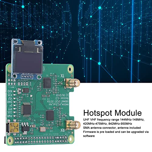 Jeanoko Placa de expansão de ponto de acesso sem fio, forte compatibilidade módulo hotspot compacto
