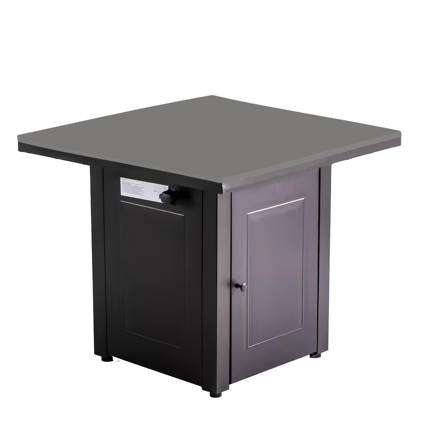 Tapis de table en silicone pour foyer de jardin étanche et gris